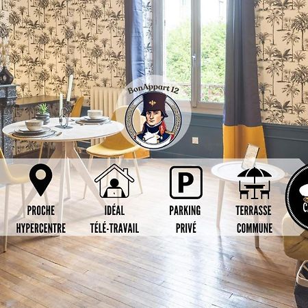 Bonappart 12 - Charme Napoleonien & Confort Troyes Ngoại thất bức ảnh